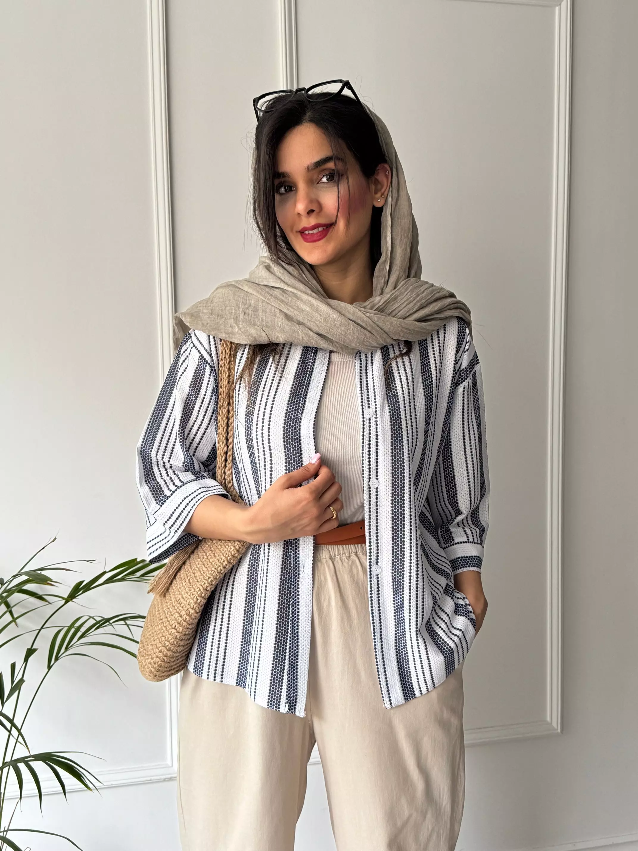 مانتو شومیزی تیانا +